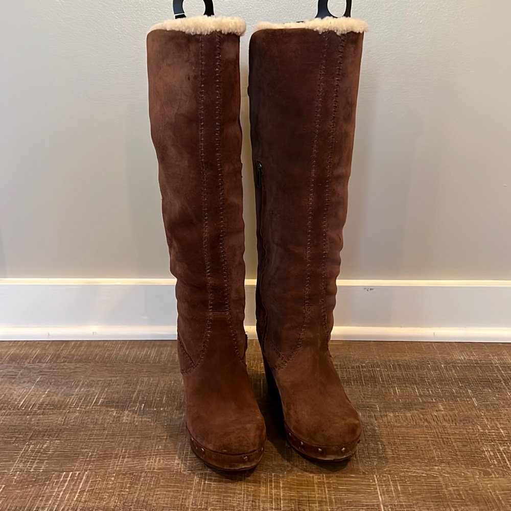 Ugg Lillian tall clog boots